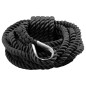 
Ligne amarrage noir 14 mm x 12 m 
