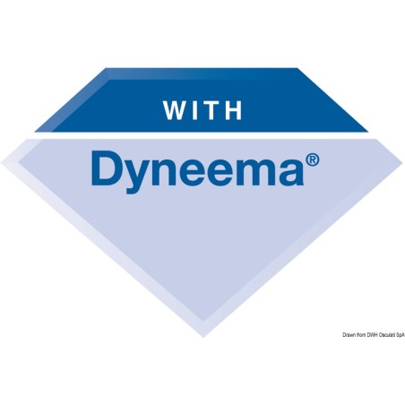 
Tresse Dyneema bleu 4 mm 
