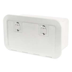 
Caisson blanc avec porte 500 x 250 mm façade F 
