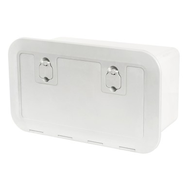 
Caisson blanc avec porte 500 x 250 mm façade F 
