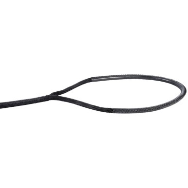 
Double tresse d'amarrage Megayacht noire 32 mm 
