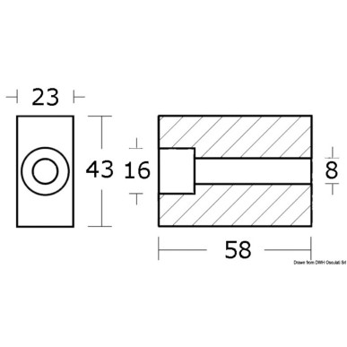 Anode 60/280 HP | EAN 8033137138157 Ref 43.306.00