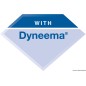 
Tresse Dyneema bleu 6 mm 
