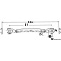
Ridoir AISI 316 16 mm 
