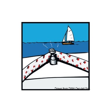 
Bouton attache femelle Perfix blanc 
