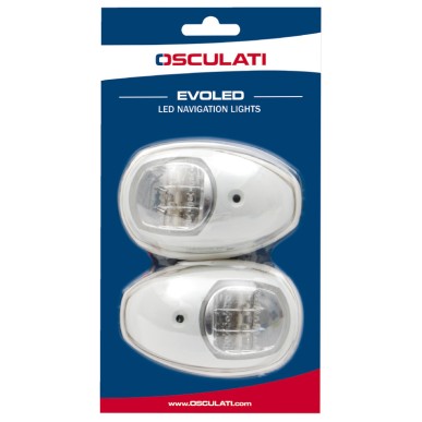 
Feux navigation Evoled ABS blanc gauche + droite (Blister)
