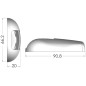 
Feu de navigation  led Sea-Dog droit  paroi 20 m 
