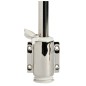 
Hampe led extractible 60 cm feu en inox 
