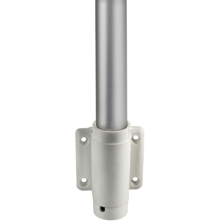 
Hampe  paroi Classic 100 cm feu 360° blanc 

