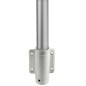 
Hampe  paroi Classic 100 cm feu 360° blanc 
