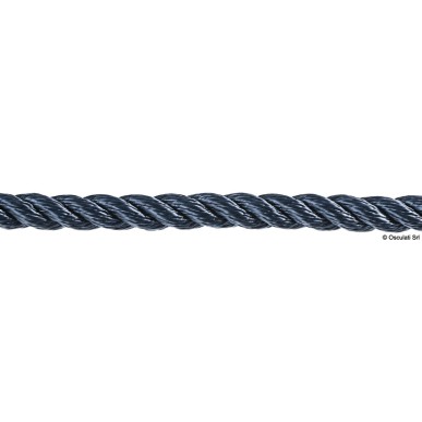 
Bout 3 torons bleu 6 mm 
