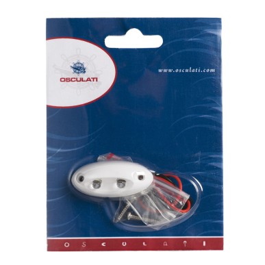 Lumière de courtoisie LED sans encastrement - éclairage frontal| EAN 8033137054037 Ref 13.177.01