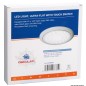 
Eclairage LED ultraplate bague blanche 12/24 V 3 W 
