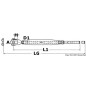 
Ridoir  sertir sur câble AISI 316 6 mm 
