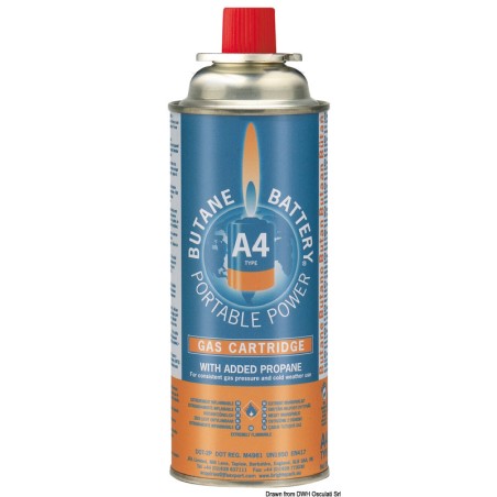 
Cartouche de rechange A4 p. réchaud portable 

