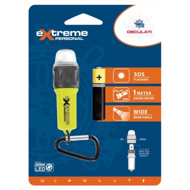 
Mini lampe-torche LED Extreme Personale emergency 
