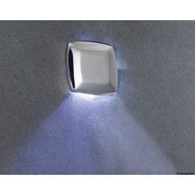 
Lumière de courtoisie LED  encastrer blanc SQUARE èclairage  bas 
