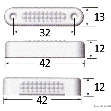 Lumière de courtoisie LED ATTWOOD| EAN 8033137018237 Ref 13.634.31