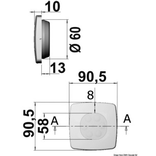 
Spot LED Square 
