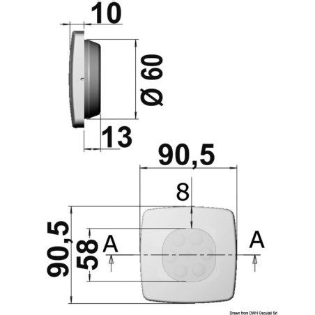 
Spot LED Square 
