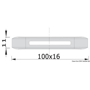 
Feu de courtoisie Andromeda 6 LED bleu 
