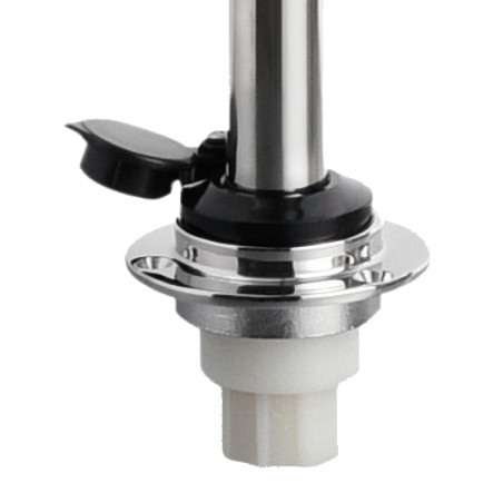 
Hampe  led extractible  encastrement noir 
