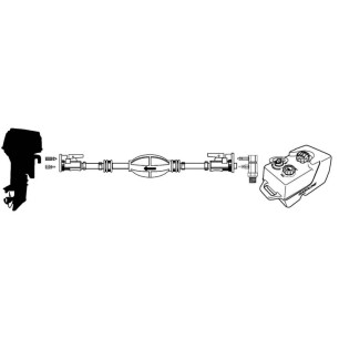 
Ligne d'alimentation p. moteurs Yamaha + Mercury 
