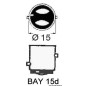 
Ampoule 25 W 12 V 
