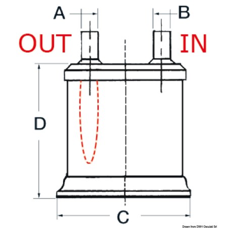 
Silencieux resine verre 90 mm 
