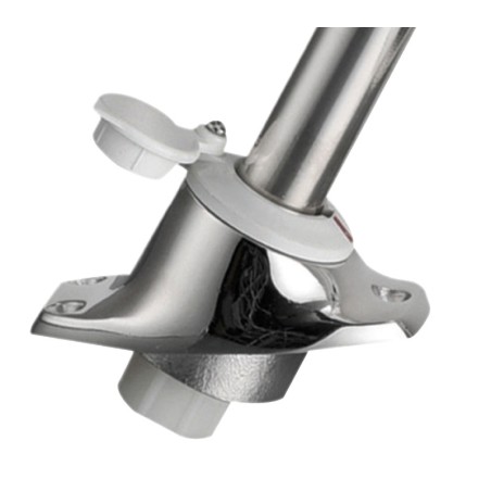 
Hampe  led extractible inclinée 360° blanc 
