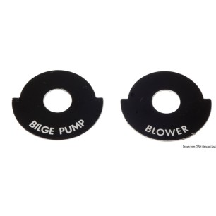 
Etiquette en aluminium Blower 
