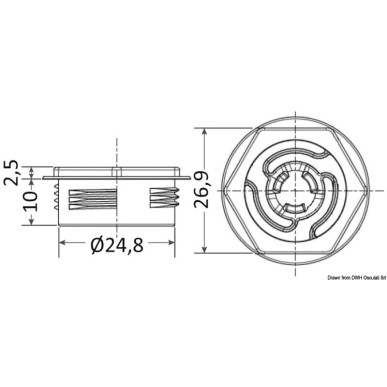 Système de fixation panneaux DELAHOUSSE Quick Fit| EAN 8033137203909 Ref 10.341.02