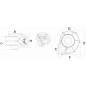 
Aspirateur centrifuge  paroi 24 V 11 A 
