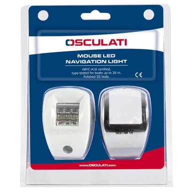 Feux de navigation Mouse LED jusqu' 20 mètres| EAN 8033137056093 Ref 11.038.21