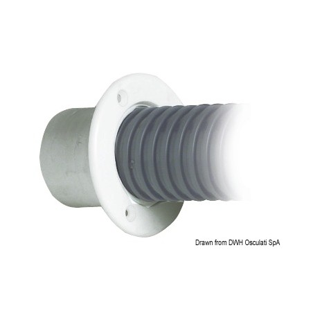 
Gaine flexible en PVC rouleau blanc 10 m 

