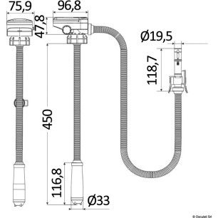 
Pompe électrique  batterie pour transfert liquides 
