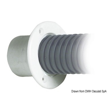 Gaine flexible PVC rouleau gris 10 m (10 mt roll)| EAN 8033137094699 Ref 16.104.38