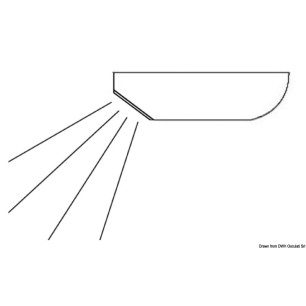 
Plafonnier de service  LED interrupteur tactile 
