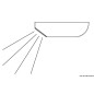 
Plafonnier de service  LED interrupteur tactile 
