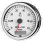 
Compte-tours Guardian 2/4 temps blanc compteur 12  

