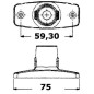 Feu de mouillage 360° Evoled corp plastique blanc Blister 1 pc.
Feu de mouillage 360° Evoled corp plastique blanc Blister 1 pc.
