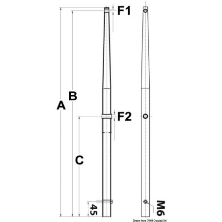 
Chandelier AISI 316 740 mm 
