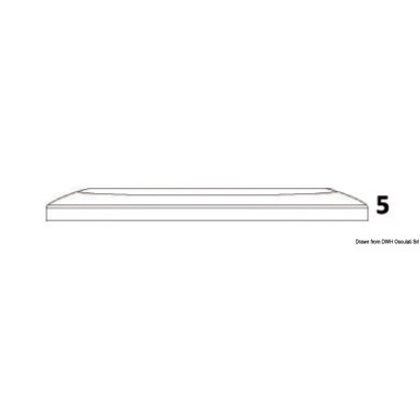 Feu de courtoisie Oculus ultraplat - éclairage frontal| EAN 8033137083242 Ref 13.178.11