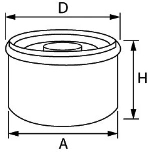 
Filtre huile VOLVO diesel 834337 
