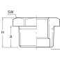 Raccord M-F en bronze GUIDI 1"1/4 x 1"
Raccord M-F en bronze GUIDI 1"1/4 x 1"