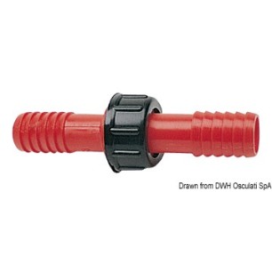 
Raccord cylindrique nylon 16 mm 
