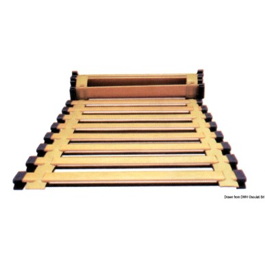 Sommier p. lit grand BEDFLEX 140x200cm 8mm épaiss| EAN 8033137192890 Ref 48.792.02