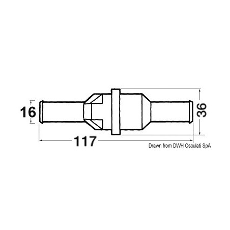 
Dispositif double pour tuyau carburant 
