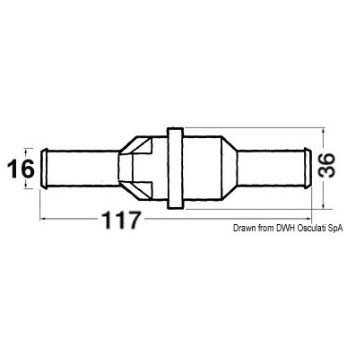 Dispositif double tuyau carburant | EAN 8033137109515 Ref 20.250.00