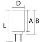 Ampoule LED 12/24 V G4 2,4 W 161 lm
Ampoule LED 12/24 V G4 2,4 W 161 lm